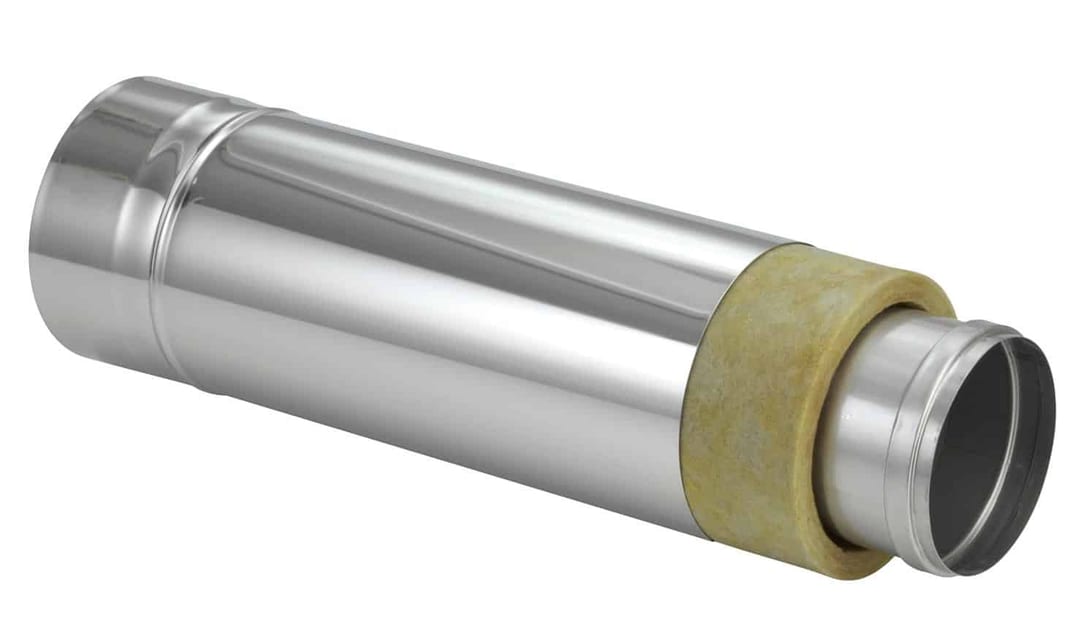 Çift Cidarlı Paslanmaz Çelik Boru 50cm 15-20 çap