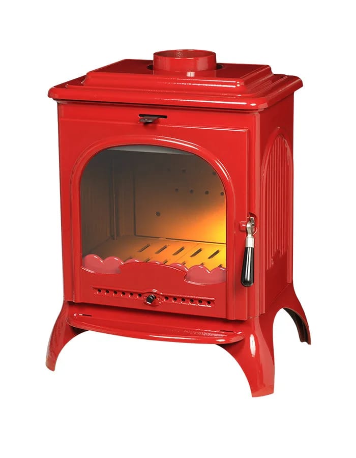 Invicta Seville 2 Kırmızı Şömine Soba