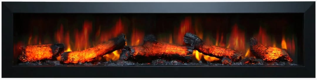 Nada 180 cm Elektrikli Şömine Metal Çerçeve (Isılı, Ses Efektli, Çok Fonksiyonlu)