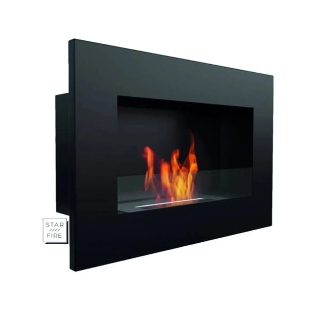 Duvara Monte Şömine Fire on Board (120 cm burner)